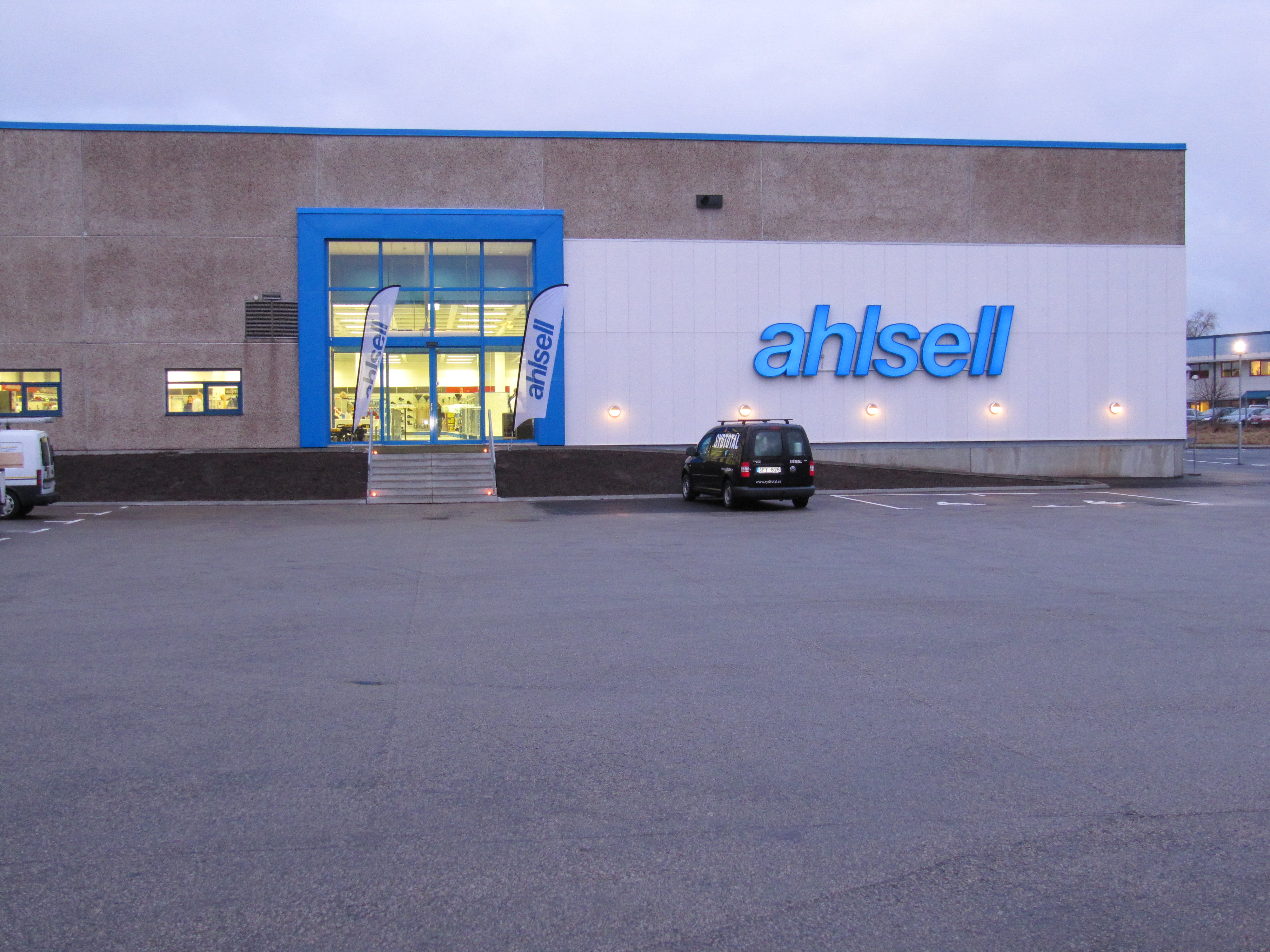 Ahlsells butik vid Bulltofta  i Malmö. Foto: Ahlsell
