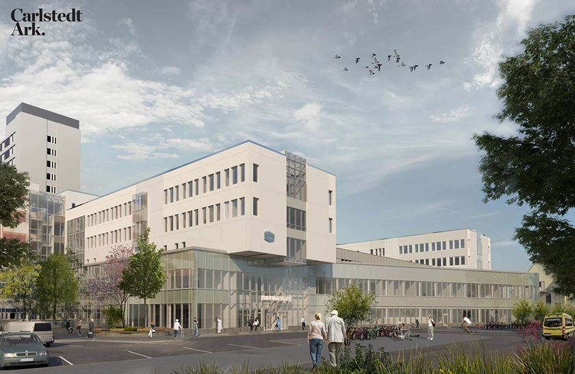 Mälarsjukhuset, Eskilstuna, ny huvudbyggnad