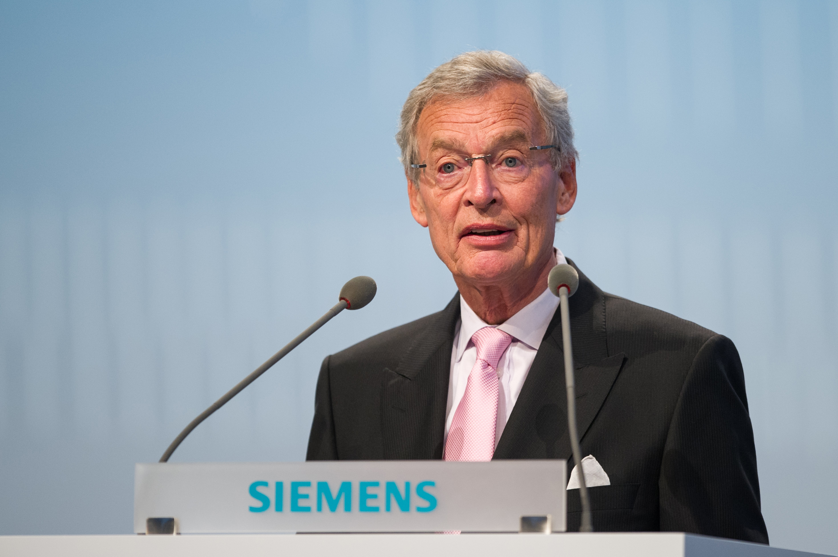 Siemens koncernchef Joe Kaeser. Foto: Siemens