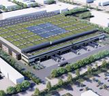 Stark Groups nya distributionscenter i Köpenhamn. Illustration: Stark Group
