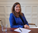 Marie Strannegård, vd för Axsol, Solkompaniet och Energiengagemang. Foto: Agnes Karnatz