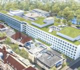 St. Georg-sjukhuset i Leipzig. Illustration: Klinikum St. Georg, Visuals by wtr