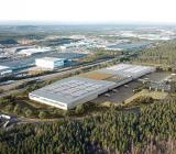 Fastigheten Hyltena i Torsvik industriområde söder om Jönköping blir Elgigantens nya logistikanläggning. Foto: Catena