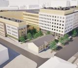 Andra etappen av sjukhusprojektet i Åbo. Illustration: Sweco Finland Andra etappen av sjukhusprojektet i Åbo. Illustration: Sweco Finland