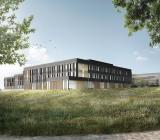 Danska Energinets nya huvudkontor. Illustration: C.F. Møller Architects