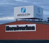 Absolicons anläggning på Hernöverken i Hernösand. Foto: Rolf Gabrielson