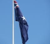 Australiensisk flagga. Foto: Colourbox