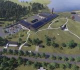 Nya reningsverket i Åkersberga. Illustration: Skoog Arkitekter