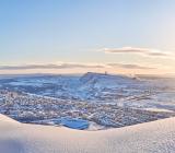Kiruna i vinterskrud. Foto: Ahlsell