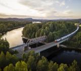 Norrbotniabanan. Foto: Marcel Köppe, Trafikverket