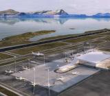 Nya Bodø flygplats i Norge. Illustration: Avinor