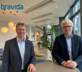 E3ks ägare och vd Roger Blomkvist (tv) och divisionschefen för Bravida Stockholm, Lars Täuber. Foto: Bravida