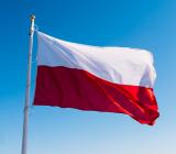 Polens flagga. Foto: Colourbox