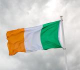 Irländska flaggan. Foto: Colourbox