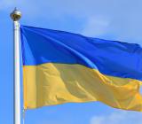 Ukrainas flagga. Foto: Colourbox