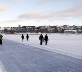 Vintervy över Östersund. Foto: Colourbox