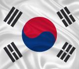 Sydkoreas flagga. Foto: Colourbox