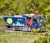 En av Dahls lastbilar. Foto: Dahl