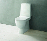 Golvstående toalett från Duravits badrumsserie Durastyle Nordic. Foto: Duravit