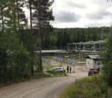 Svenska Kraftnäts  stamnätstation i Rätan, Jämtland. Foto: Eitech