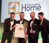 Electrolux Home Skellefteå får priset som Årets franchisetagare vid Frannygalan 2018. Foto: Electrolux Home