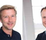 Geir Tangen Nerhus (tv) och Fredrik Skarp (th). OBS bilden är ett montage. Foto: Privat/FM Mattsson Mora Group