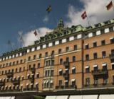 Grand hotel i Stockholm där Projektel projekterade ljus, el, tele och data vid ombyggaden för några år sedan. Foto: Grand hotel