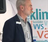Dan Löfgren, kommunikationschef på Svensk Vatten, vid VVS Fabrikanternas Råds seminarium i Almedalen 2017. Foto: Rolf Gabrielson