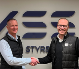 Jonas Almér (tv), vd KSS, och Mikael Norlander, vd SI-Gruppen. Foto: SI-Gruppen