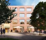 Nya konstnärliga fakulteten vid Göteborgs universitet. Illustration: Instalco Nya konstnärliga fakulteten vid Göteborgs universitet. Illustration: Instalco