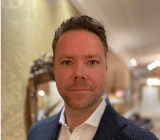 Johan Möller, ny affärsområdeschef för byggnadsautomation på GK Sverige. Foto: GK