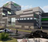 Lantmännens nya anläggning i Lidköping. Illustration: Lantmännen Lantmännens nya anläggning i Lidköping. Illustration: Lantmännen