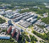 Karolinska Universitetssjukhuset Huddinge söder om Stockholm. (foto: Locum)