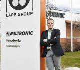 Miltronics försäljnings- och marknadschef Krister Karlsson vid företagets huvudkontor i Nyköping. Foto: Miltronic 