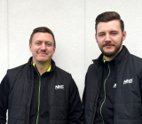 Nordisk Klimatservices delägare Mathias Paulsen (tv) och Robin Ulvbacke. Foto: Nordisk Klimatservice