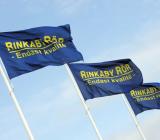 Rinkaby Rörs flagga. Foto: Rinkaby Rör