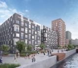 Kontorsbyggnaden Epic i Malmö, Skanska bygger. Bild: Skanska