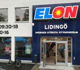 Elon/Stenlunds nya butik på Lidingö, som öppnade den 31/8 2017. Foto: Elon