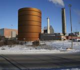 Ny kylackumulatortank till GE Healthcare i Uppsala. Bild: Vattenfall