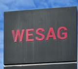 Wesags skylt. Foto: Wesag