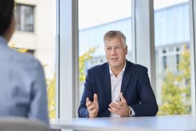 Morten Wierod, ABBs koncernchef.