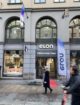 Elons butik på Kungsgatan i Stockholm. Foto: Elon Elons butik på Kungsgatan i Stockholm. Foto: Elon