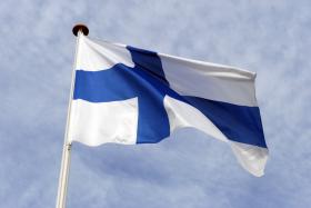 Finska flaggan. Foto: Colourbox