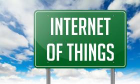Skylt om Internet of things. Illustration:  Colourbox
