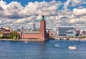 Stockholms stadshus. Foto: Colourbox Stockholms stadshus. Foto: Colourbox