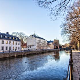 Fyrisån genom Uppsala. Foto: Colourbox Fyrisån genom Uppsala. Foto: Colourbox