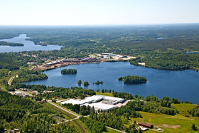 Systemairs huvudkontor i Skinnskatteberg. Foto: Systemair Systemairs huvudkontor i Skinnskatteberg. Foto: Systemair