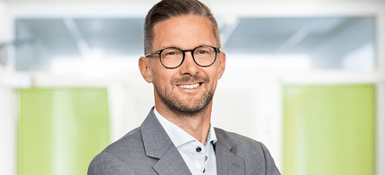 Andreas Örje Wellstam, vd på Swegon från 1 september 2020. Foto: Swegon