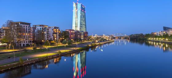 Den Europeiska Centralbankens, ECB:s, huvudkontor i Frankfurt am Main. Foto: Colourbox Den Europeiska Centralbankens, ECB:s, huvudkontor i Frankfurt am Main. Foto: Colourbox