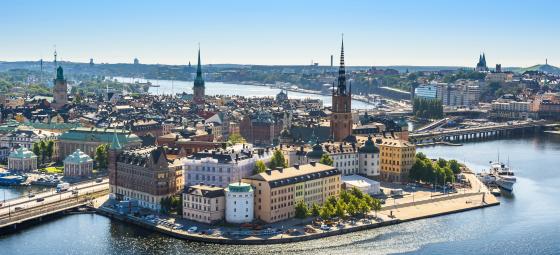 Vy över Gamla stan i Stockholm. Foto: Colourbox